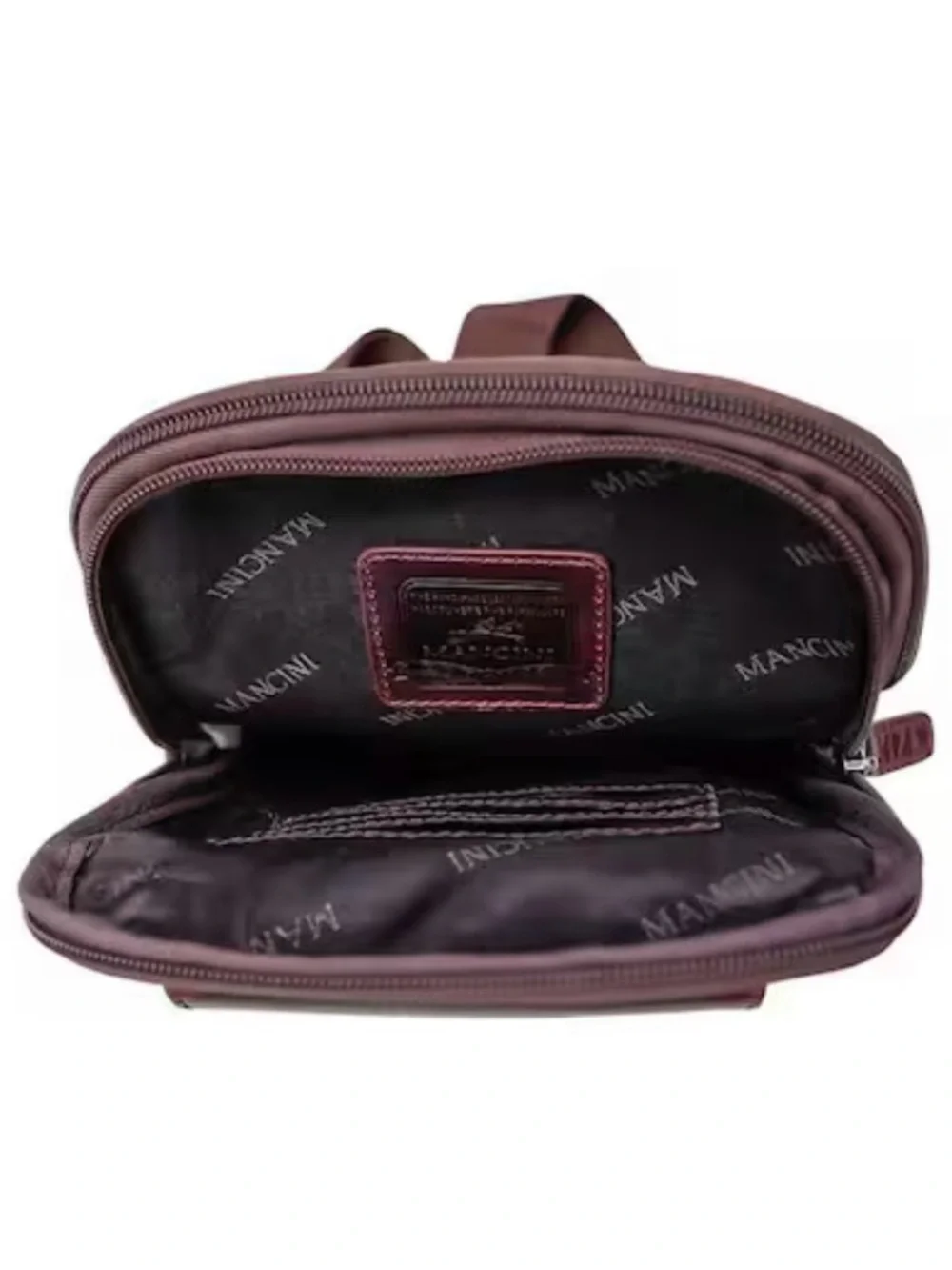 Mancini Buffalo Crossbody Organizer Bag
